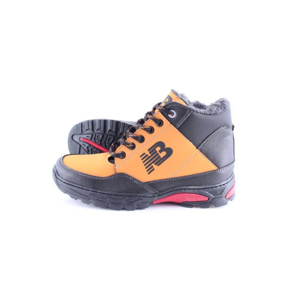 Ankor: Мужские зимние ботинки NB orange