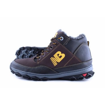 Ankor: Чоловічі зимові черевики NB коричневі