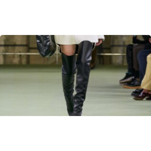 Высокие сапоги – самая стильная обувь этой осенью